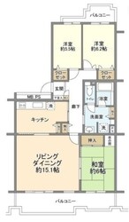 グランヒルズ新百合丘東館の物件間取画像